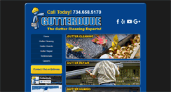 Desktop Screenshot of gutterdude.com